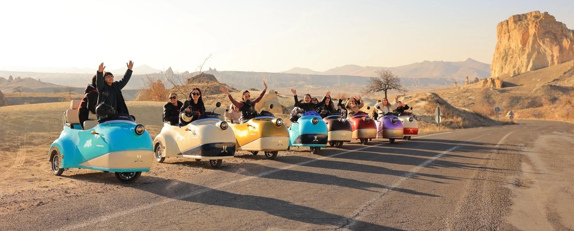Paseo nostálgico en triciclo por Capadocia - Day Tours in Cappadocia