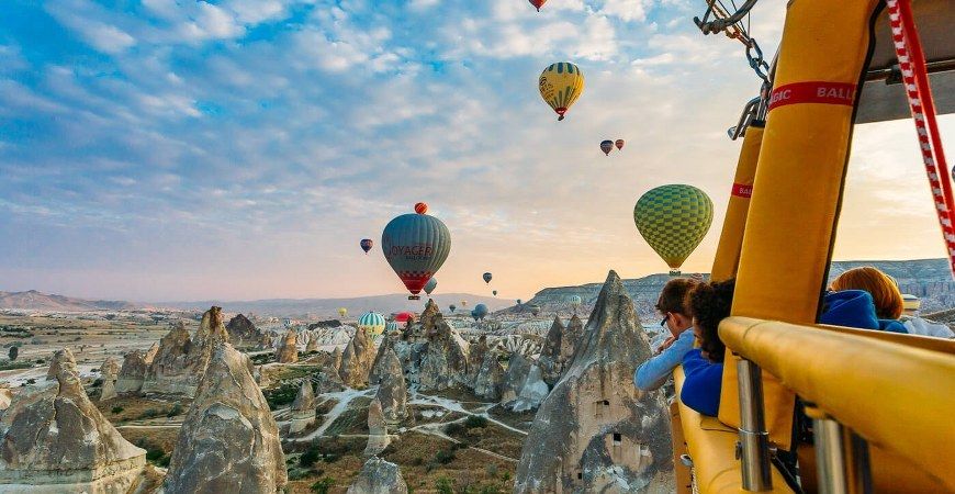 VUELO EN GLOBO AEROSTÁTICO EN CAPADOCIA photo 4